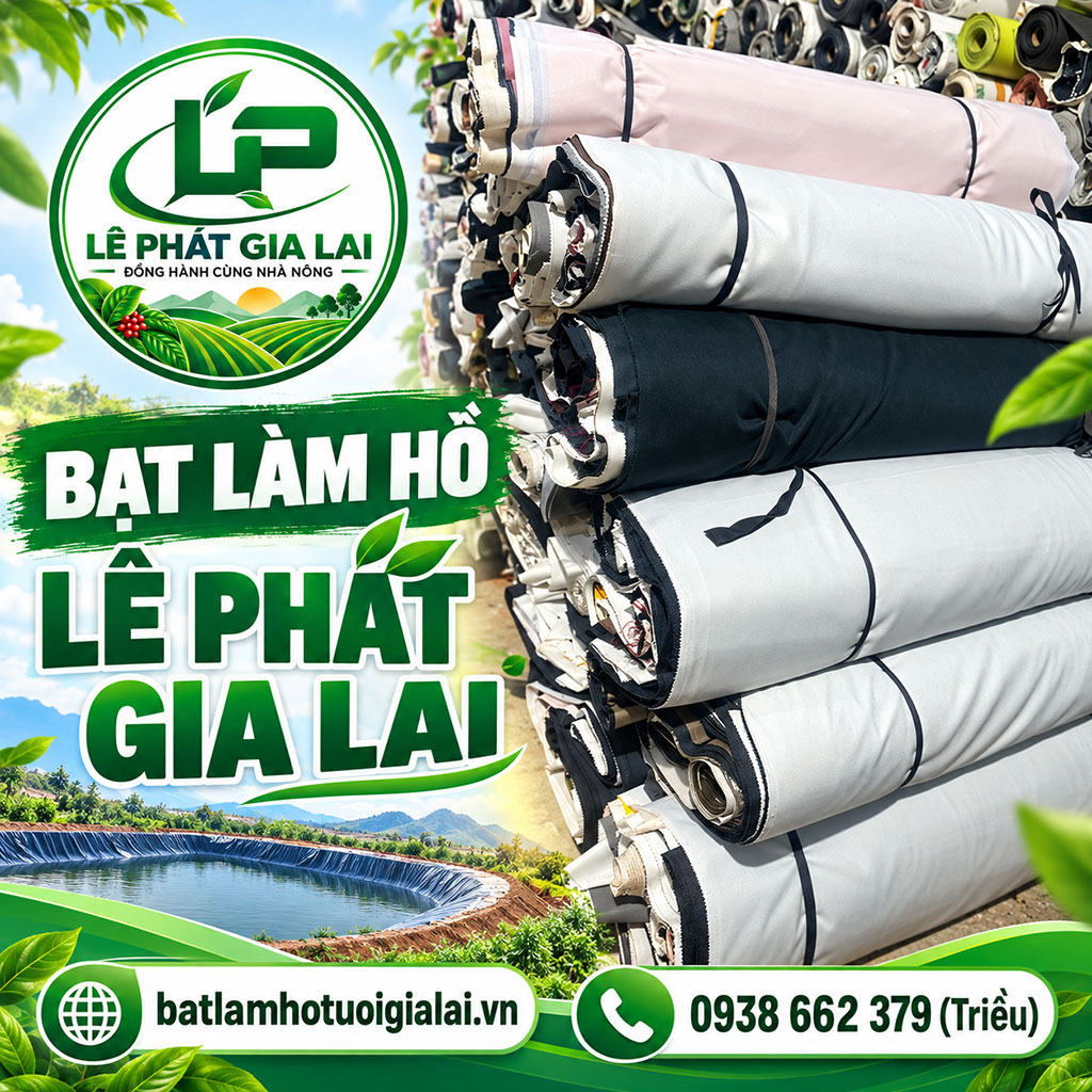 Cung Cấp Vải Nỉ Lụa Lót Đáy Ao Hồ Chóng Rách Bạt